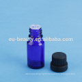 1/3 oz Transparent Glass bottle with Euro dropper